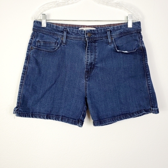 LEVI'S FIVE POCKET DENIM SHORTS - Picture 1 of 4